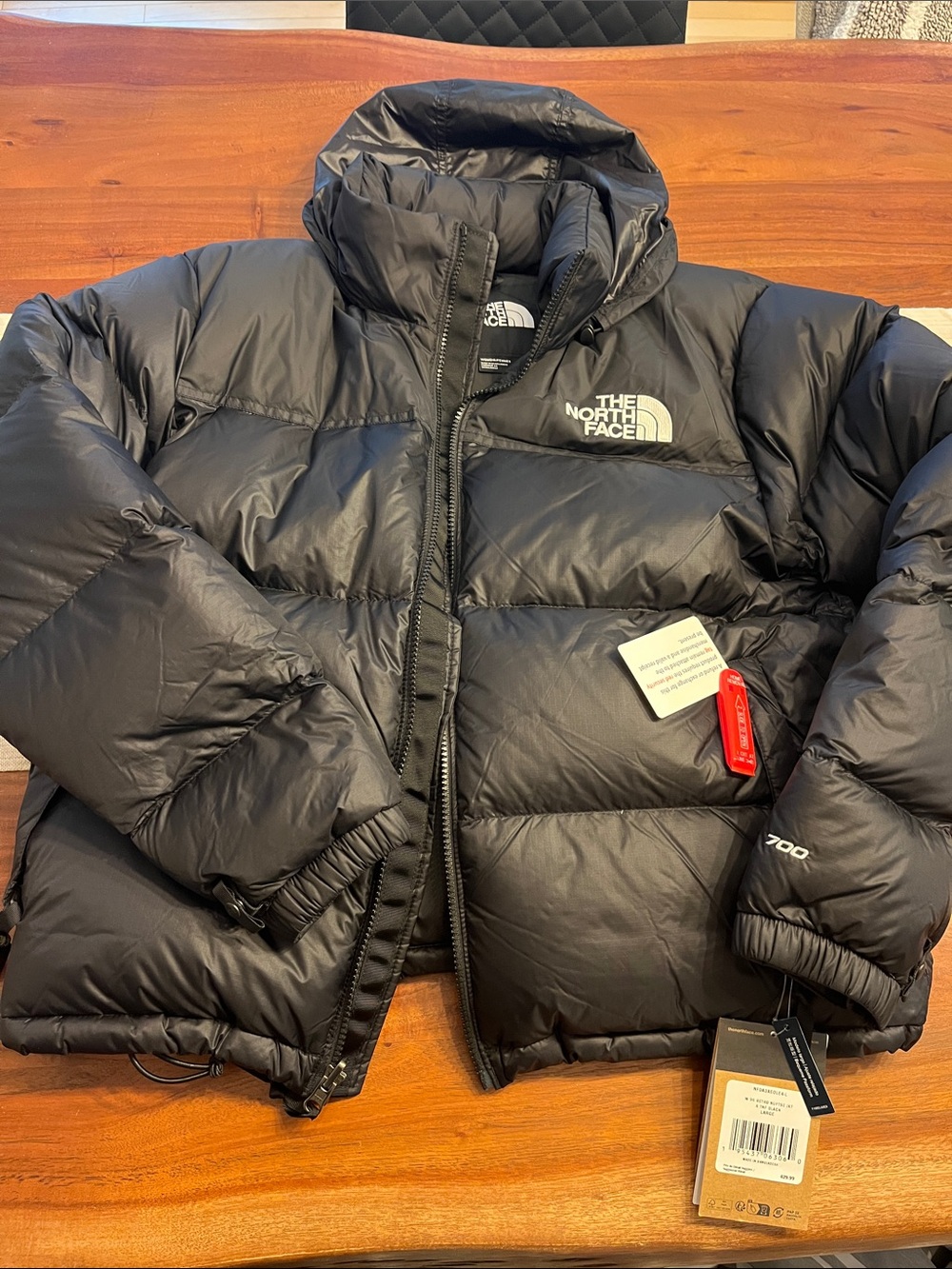 NWT The North Face Women’s Nuptse Black 700 Down Puffer Jacket